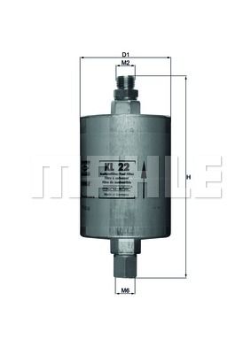 WILMINK GROUP Degvielas filtrs WG1214947